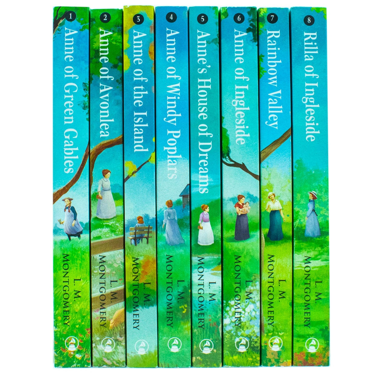The Complete Anne Of Green Gables Collection 8 Books Set By L.M. Montgomery NEW COVER