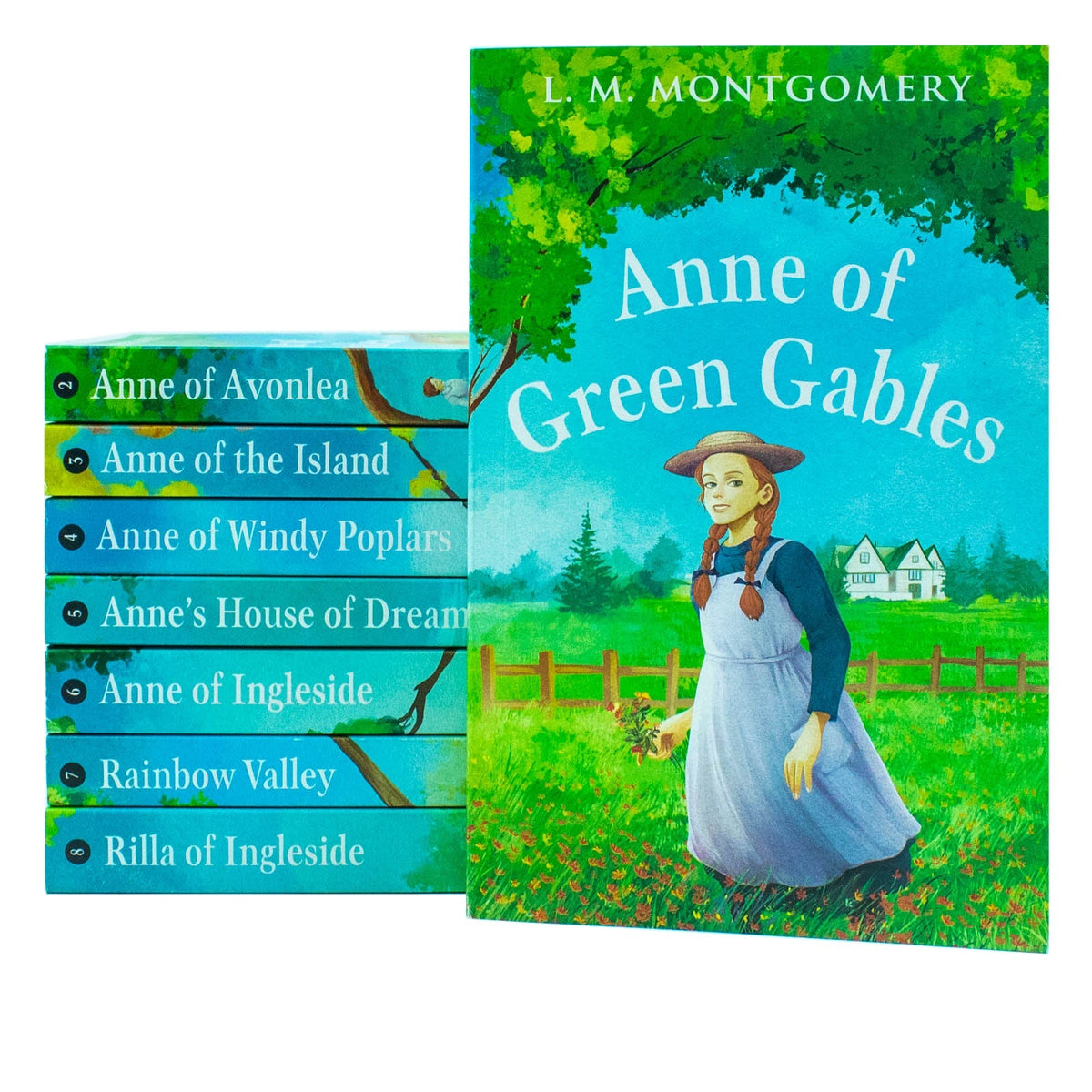 The Complete Anne Of Green Gables Collection 8 Books Set By L.M. Montgomery NEW COVER
