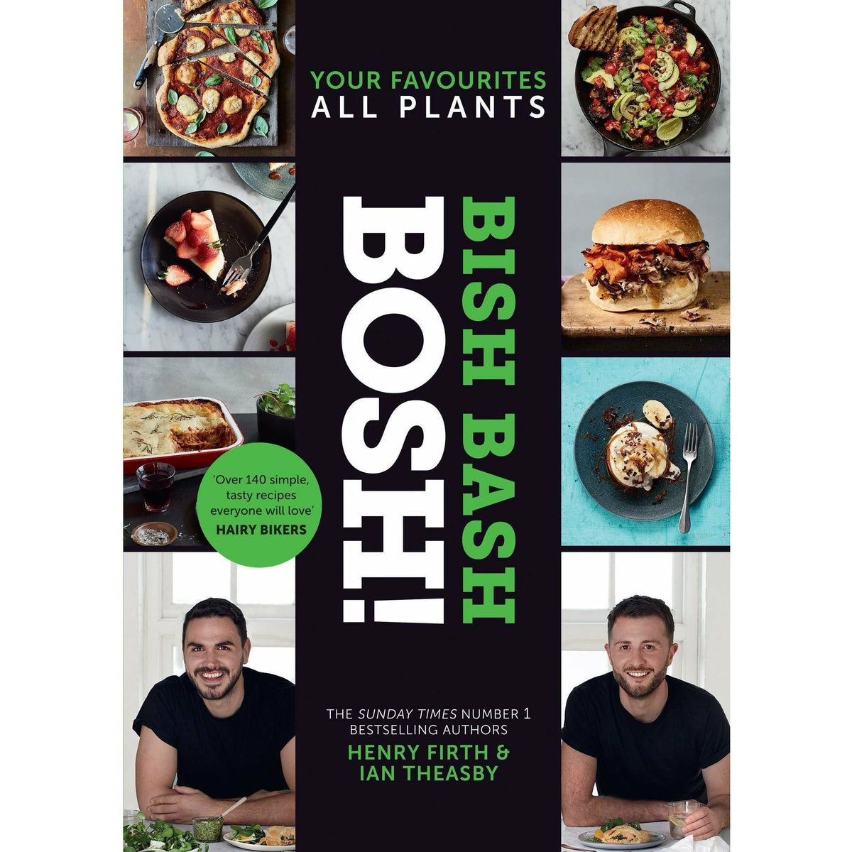 Bosh Healthy Vegan, [h] Bish Bash Bosh 2 Books Collection Set By Henry Firth, Ian Theasby