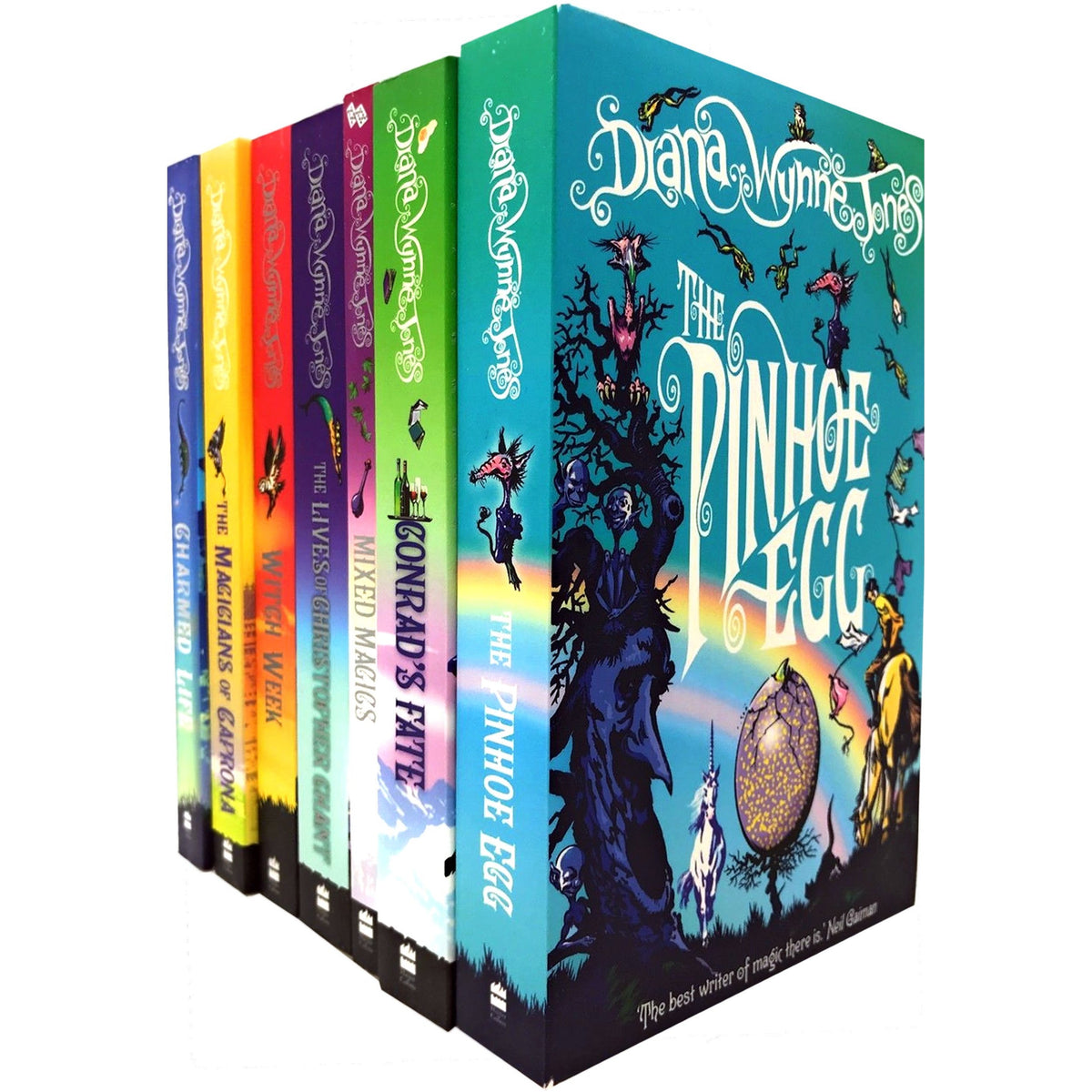 Chrestomanci Series & Howl's Moving Castle Series 10 Books Collection Set By Diana Wynne Jones
