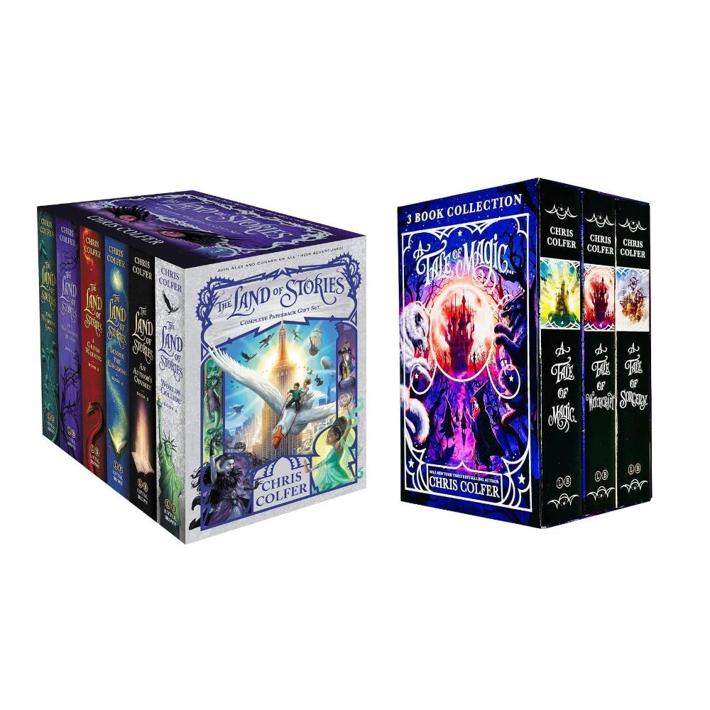 The Land of Stories Series and A Tale of Magic Series 9 Books Collection Set by Chris Colfer