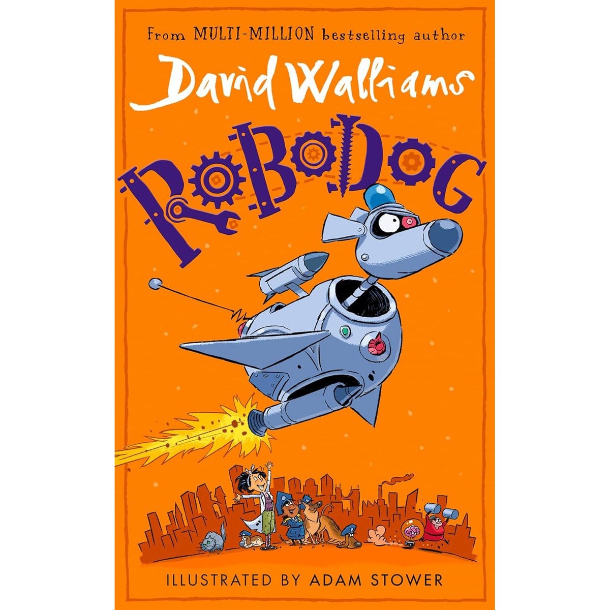 David Walliams 4 Books Collection Set (Awful Auntie, Grandpa’s Great Escape, Bad Dad, Robodog)