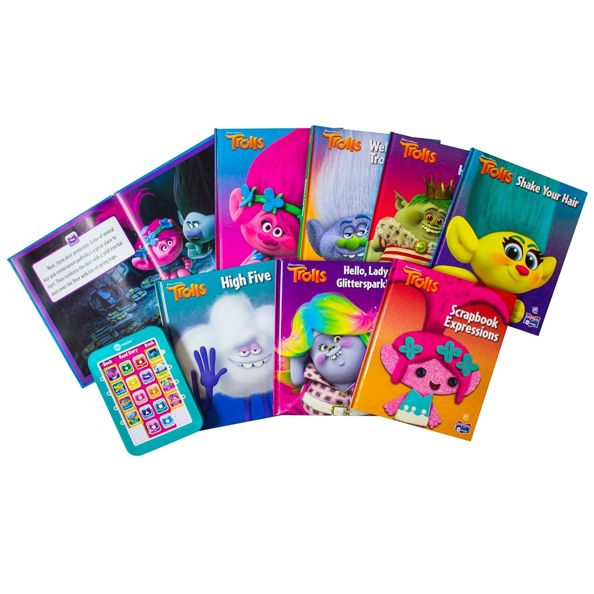 Dreamworks Trolls - Me Reader Electronic Reader 8 Books Library Box Set