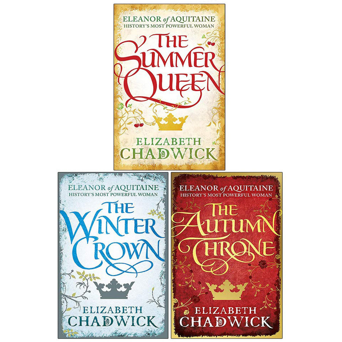 Eleanor Of Aquitaine Series 3 Books Collection Set By Elizabeth Chadwick