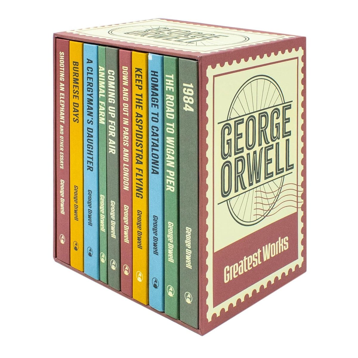 The Greatest Works Of George Orwell 10 Books Hardback Collection