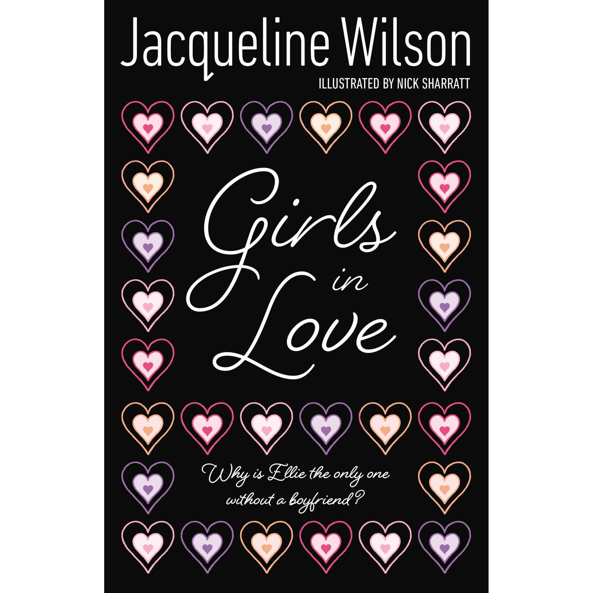 Jacqueline Wilson Girls Series 4 Books Collection Set (Girls in Love, Girls in Tears, Girls Under Pressure, Girls Out Late) - Love, Friendship & Growing-Up Stories