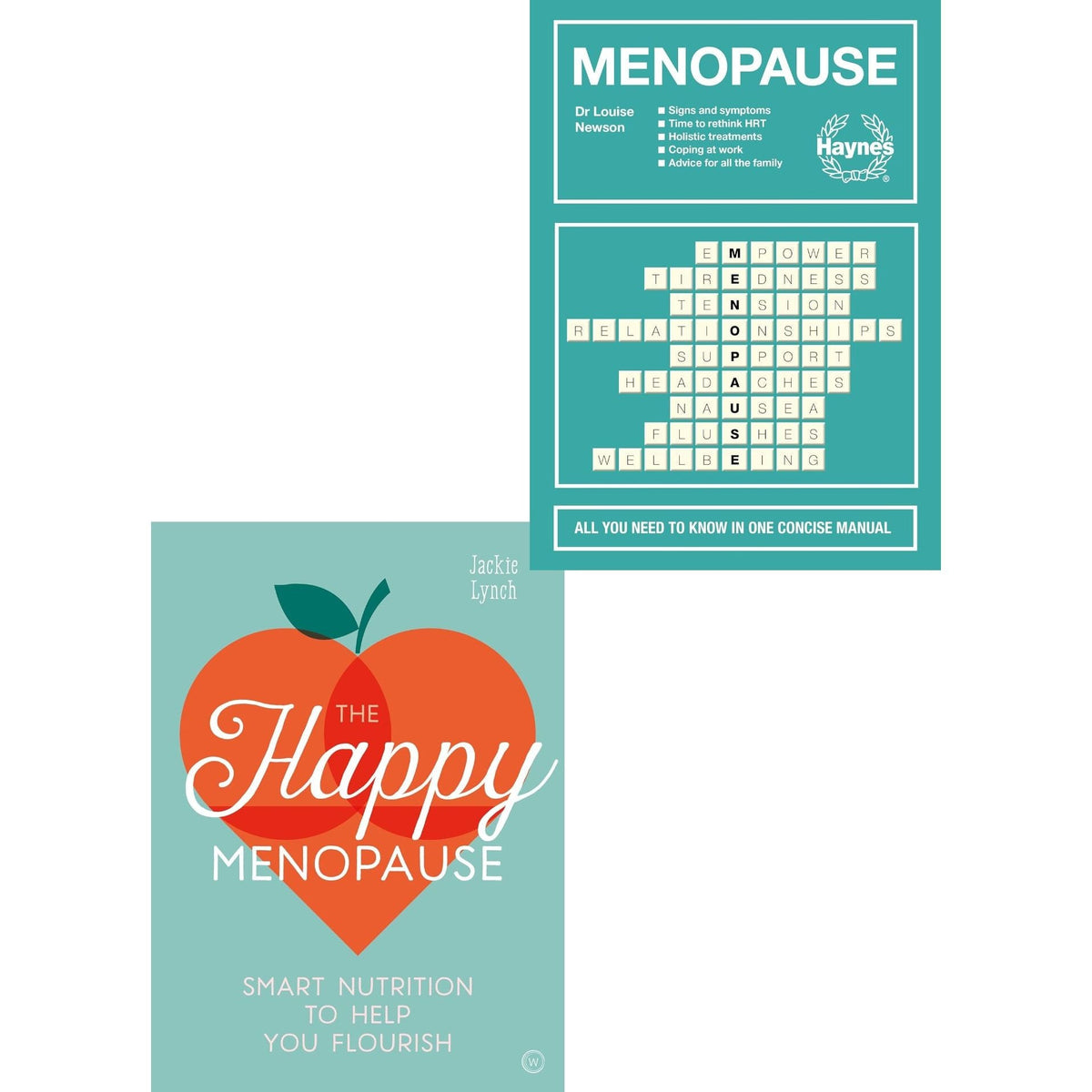 The happy menopause, Menopause Concise Manual (Hardback)2 Books Collection Set