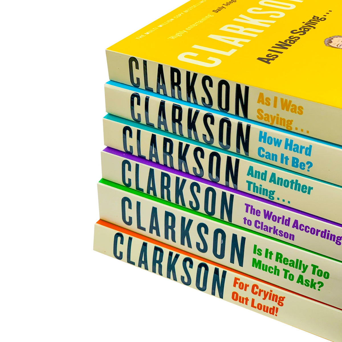 The World According to Clarkson 6 Books Set by Jeremy Clarkson