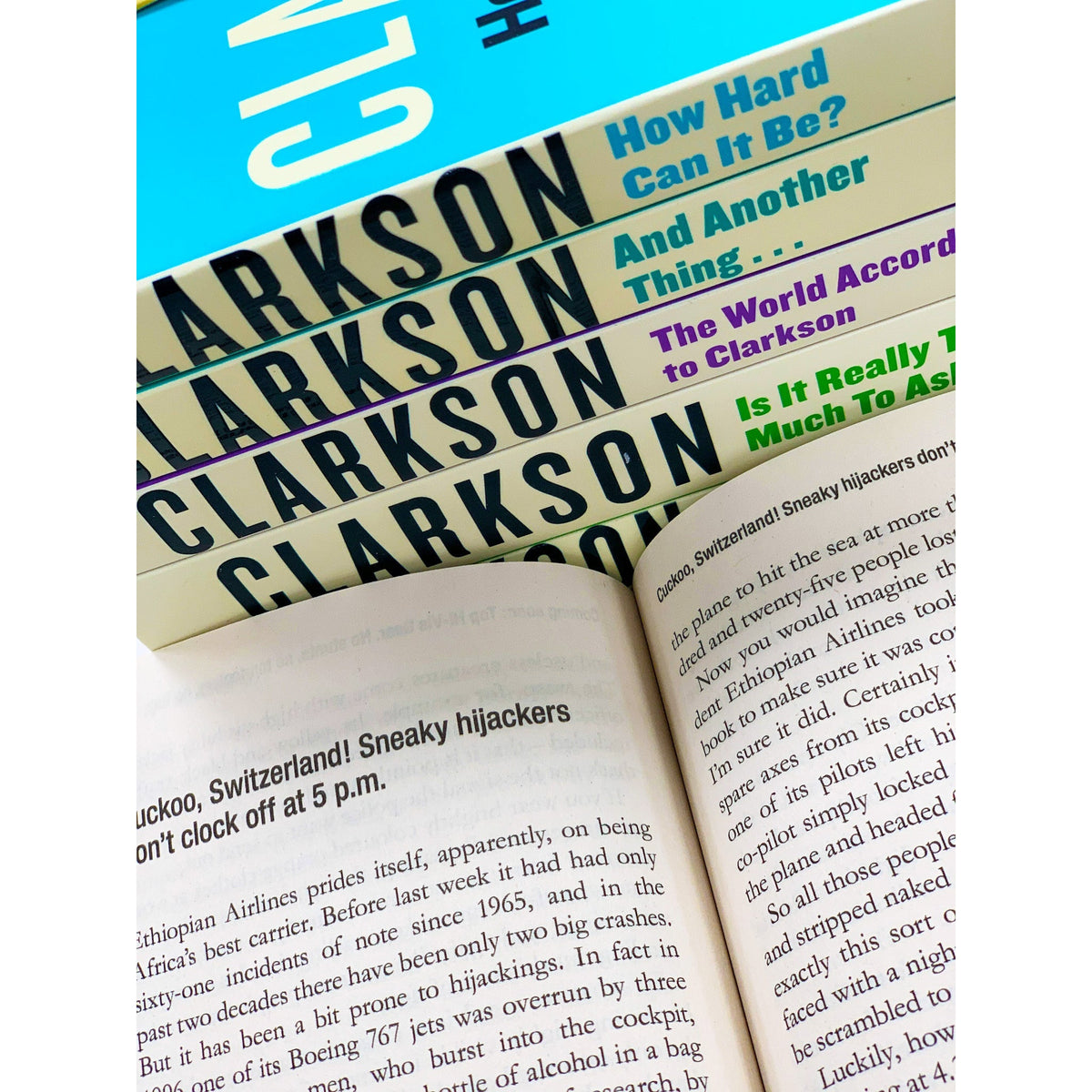 The World According to Clarkson 6 Books Set by Jeremy Clarkson