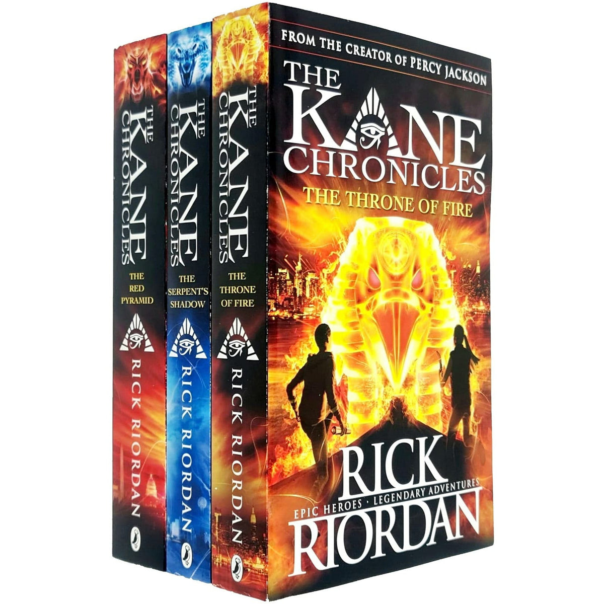 Trials of Apollo, Magnus Chase & Kane Chronicles Series 12 Books Collection Set by Rick Riordan