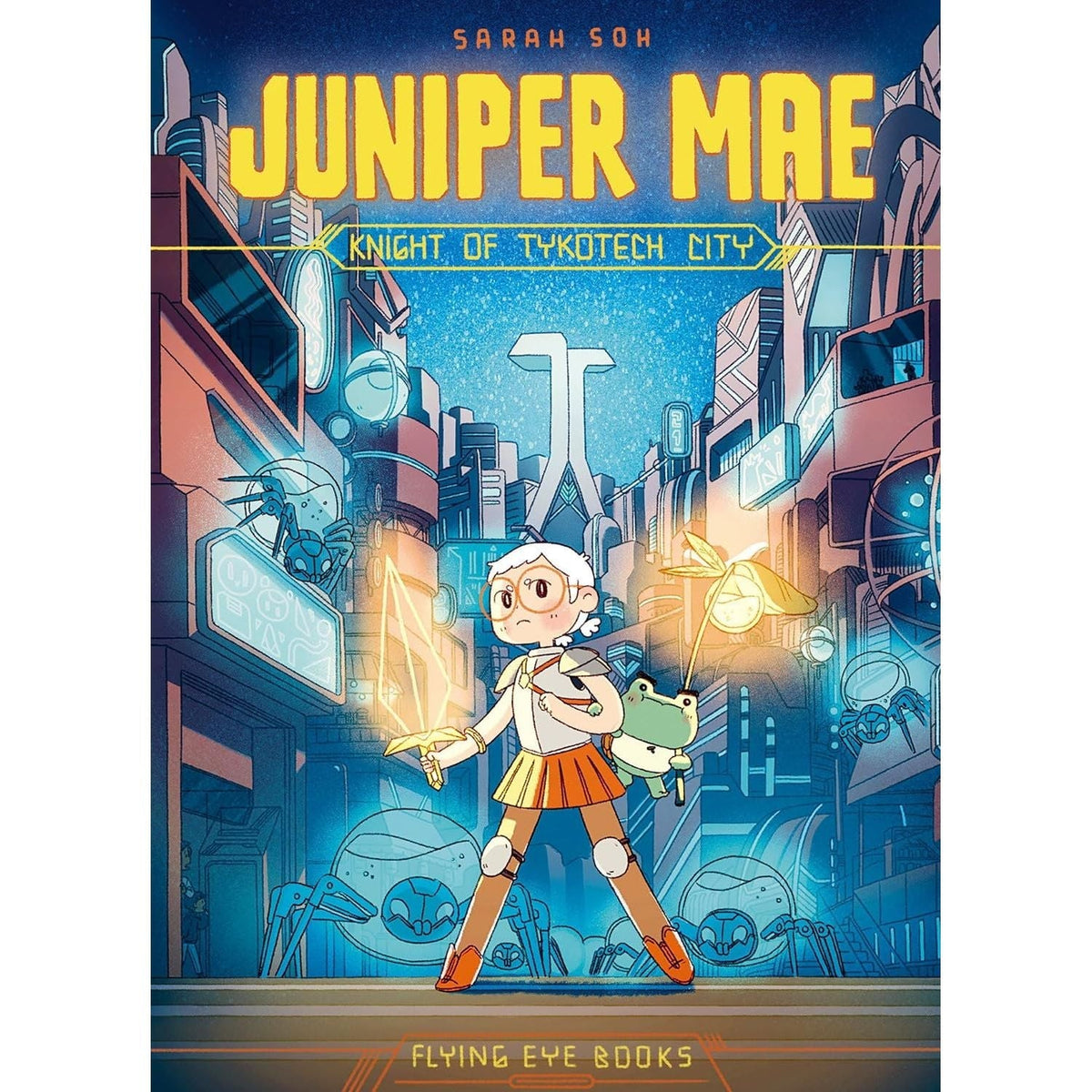 Sarah Soh Juniper Mae Series 2 Books Collection Set (Secrets of the Guardian Knights, Knight of Tykotech City)