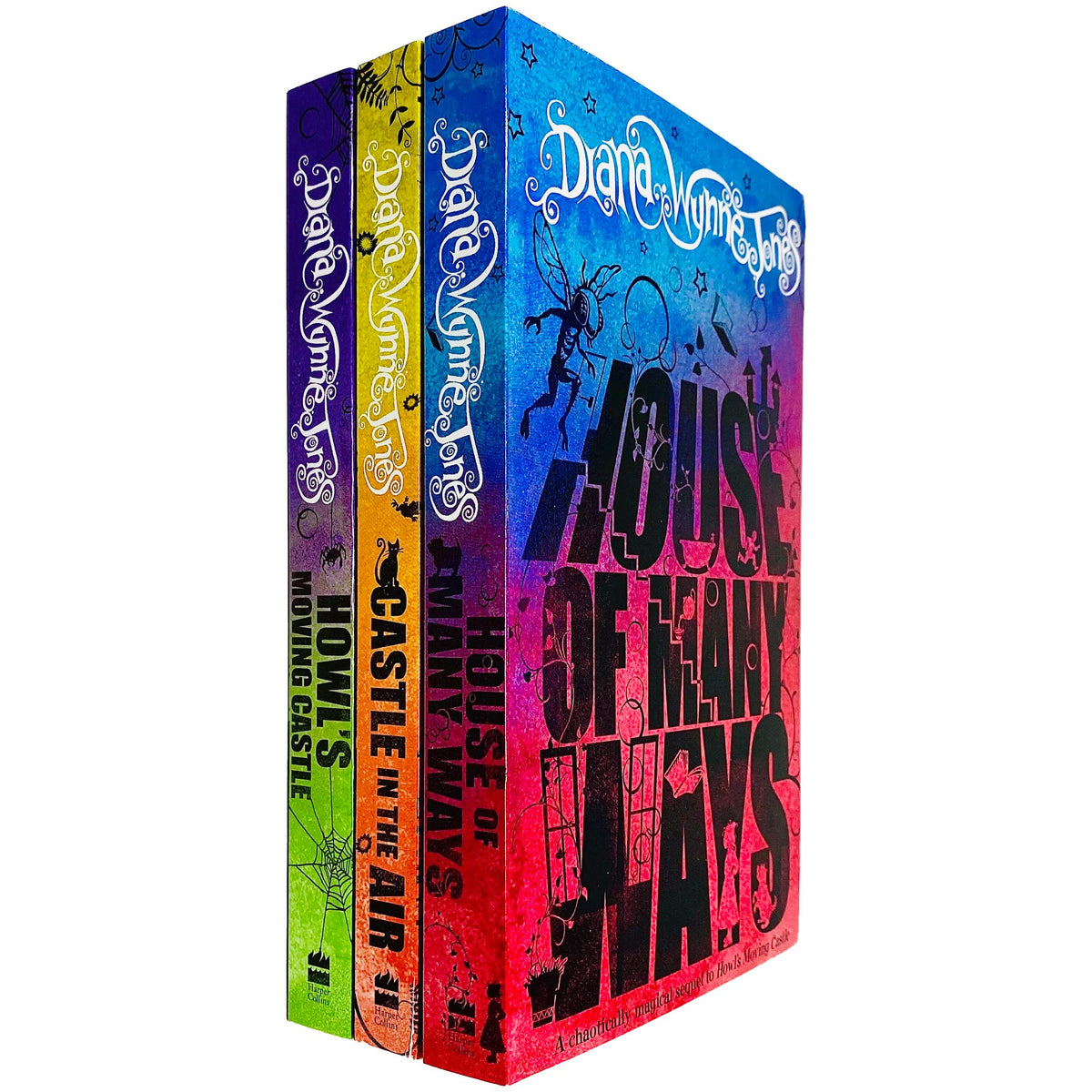 Chrestomanci Series & Howl's Moving Castle Series 10 Books Collection Set By Diana Wynne Jones