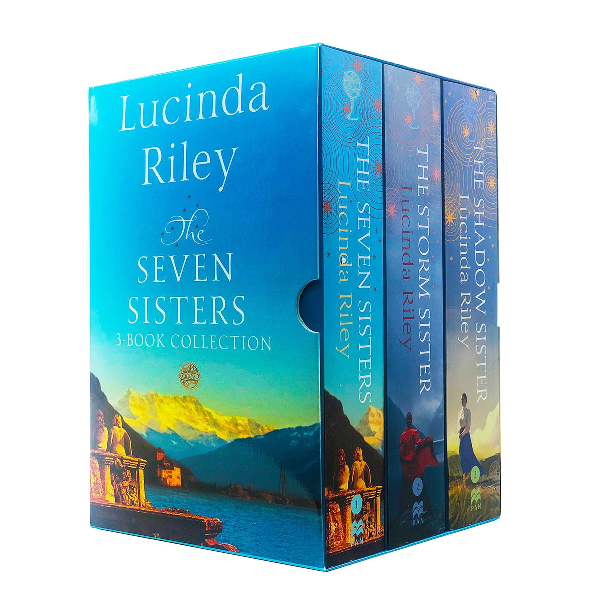 Lucinda Riley The Seven Sisters Series 3 Books Collection Set Fiction Drama, Family Adventure, Mystery, Relationships & Emotional Journey