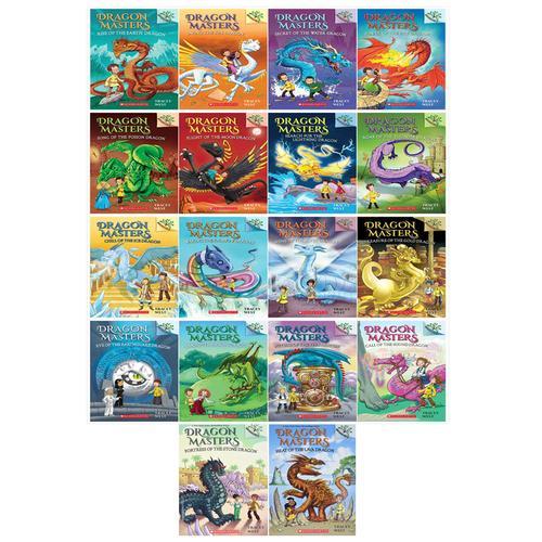 Dragon Masters Series 18 Books Collection By Tracey West - Ages 5-7 - Paperback
