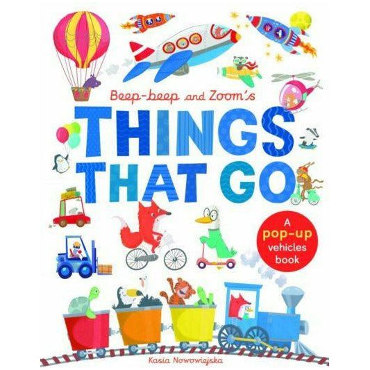Little Learners Pop-Up Collection 3 Books Box Set (Beep-Beep and Zooms things that go, Dotty and Dash's 123, Alfie and Bet's ABC)