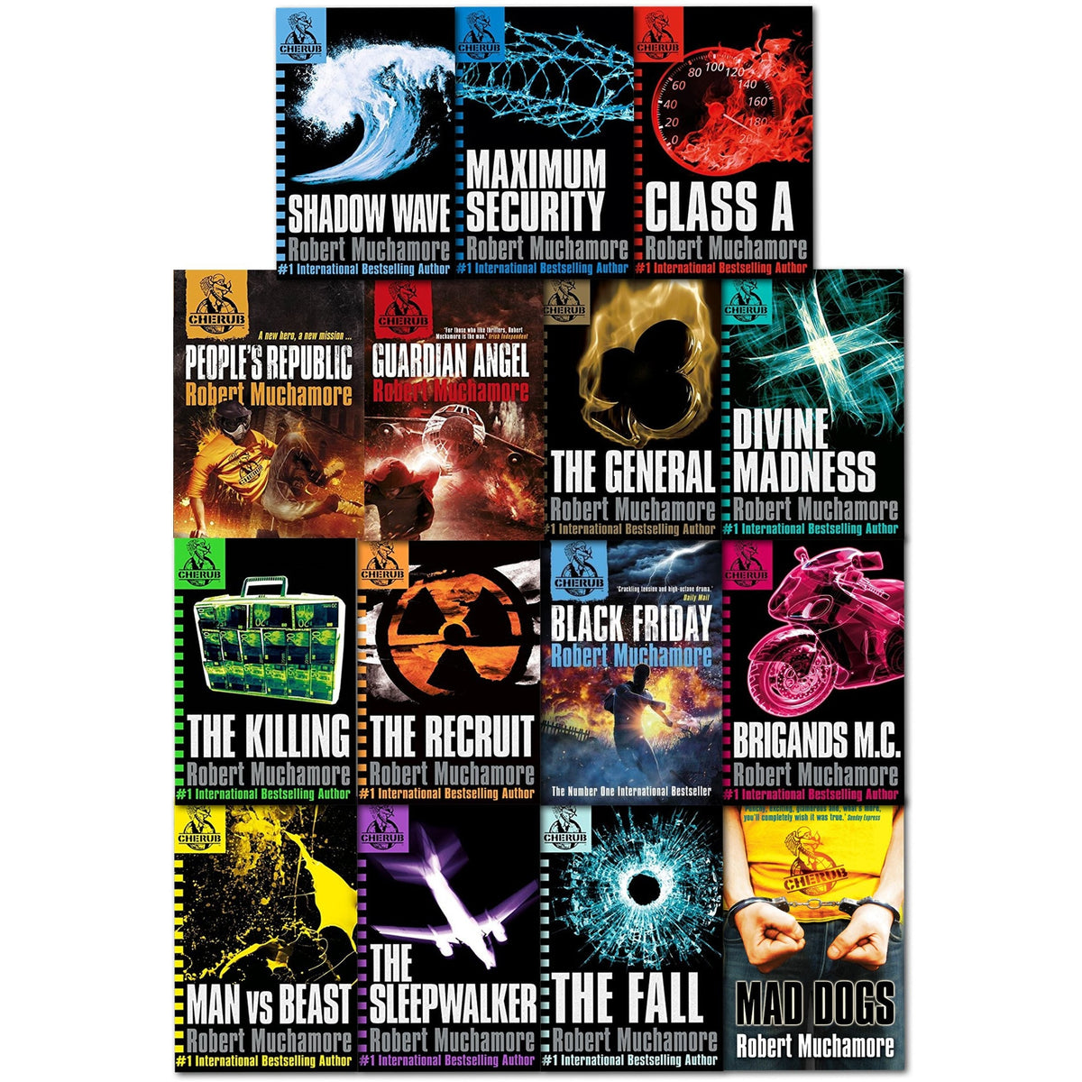 Robert Muchamore Cherub Series 15 Books Collection Set(Books 1 To 15)