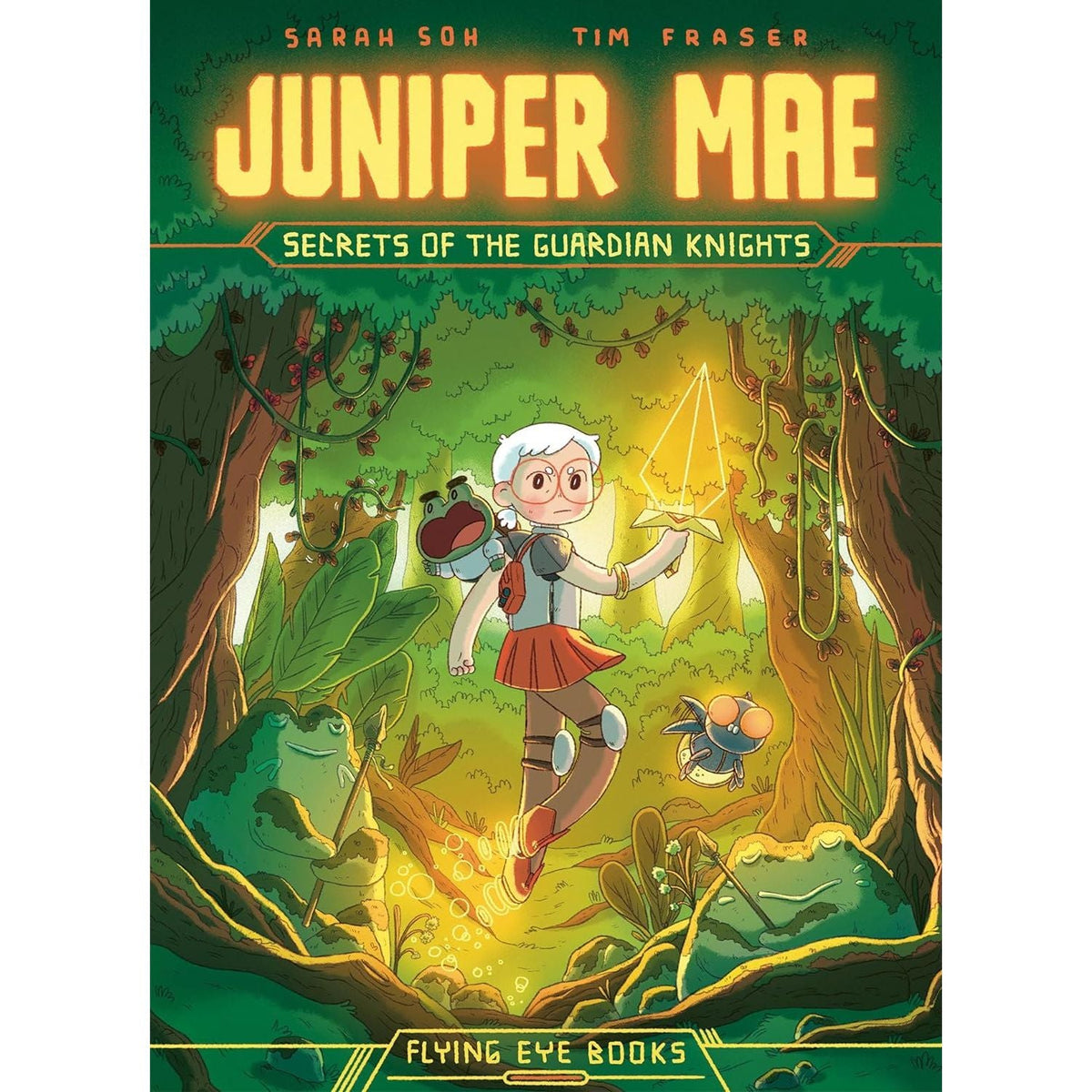 Sarah Soh Juniper Mae Series 2 Books Collection Set (Secrets of the Guardian Knights, Knight of Tykotech City)