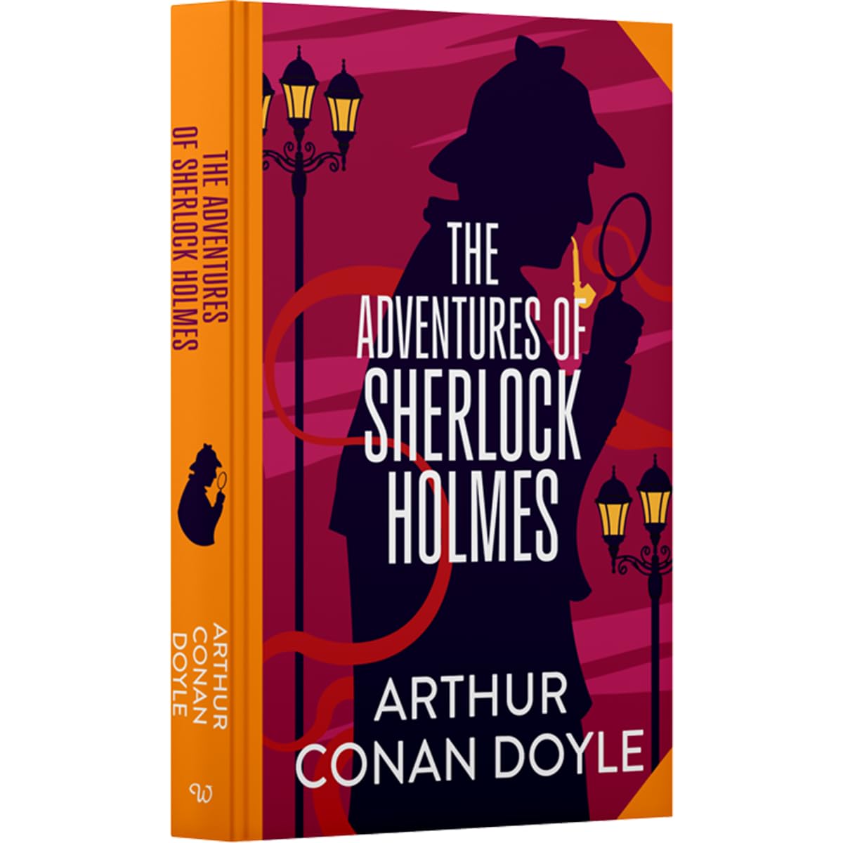 The Adventures of Sherlock Holmes by Sir Arthur Conan Doyle (Deluxe Hardback Sprayed Edge Edition)