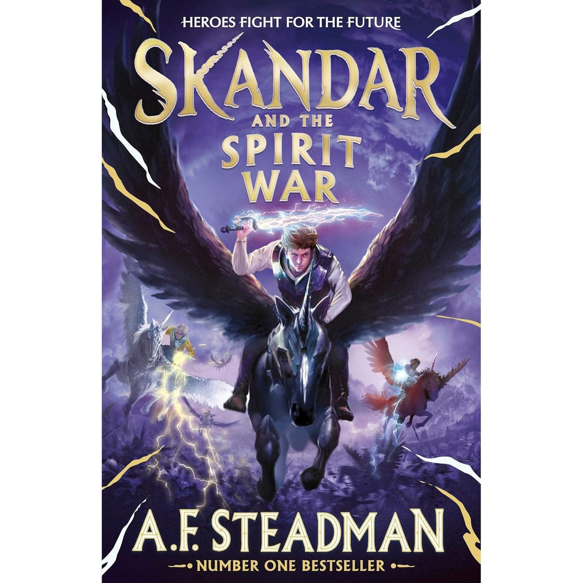 Skandar Series 2 Books Collection Set by A.F. Steadman (Books 4 & 5) (The Skeleton Curse, The Spirit War)