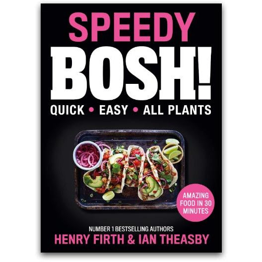 Speedy BOSH! & Bosh! How To Live Vegan 2 Books Collection Set