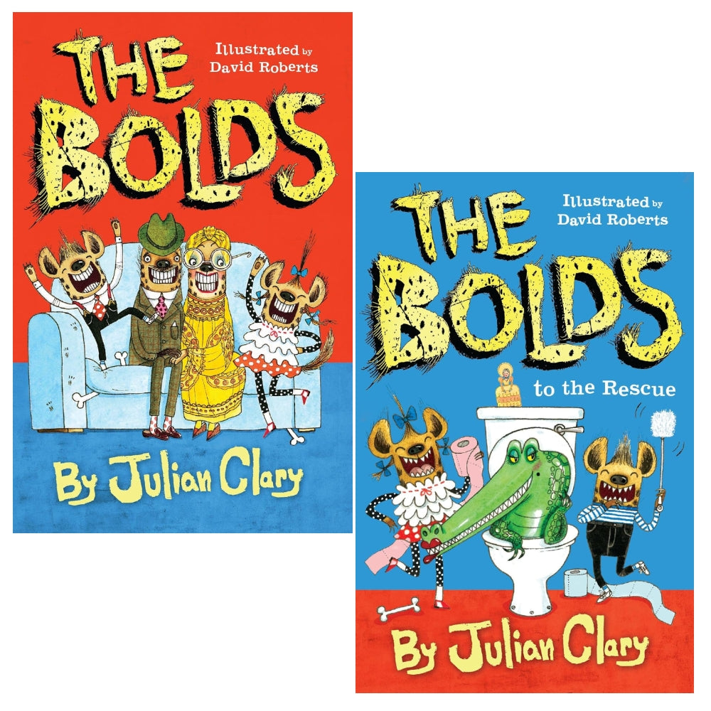 The Bolds 2 Books Set by Julian Clary (The Bolds, The Bolds to the Rescue)