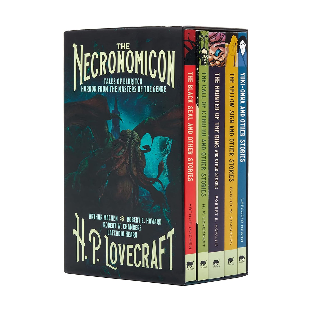 The Necronomicon 5 Books Collection Box Set (Arcturus Classic Collections)