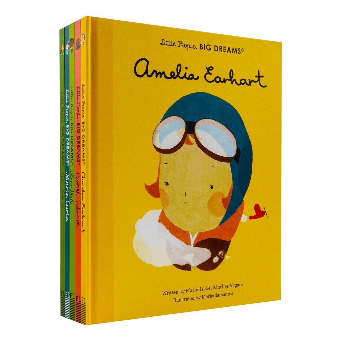 Little People, Big Dreams: Trailblazing Women 5 Books Gift Set by Maria Isabel Sanchez Vegara