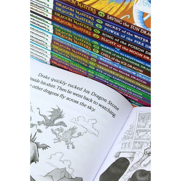 Dragon Masters Series 18 Books Collection By Tracey West - Ages 5-7 - Paperback