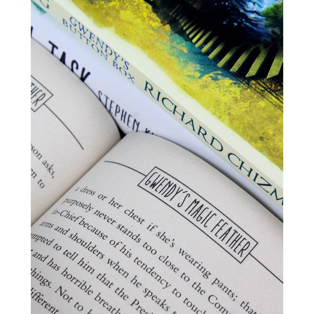Gwendys Button Box Trilogy Collection 3 Books Set By Stephen King & Richard Chizmar (Gwendys Button Box, Gwendys Magic Feather, [h]Gwendys Final Task)