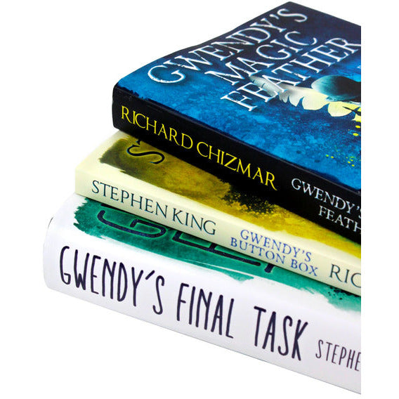 Gwendys Button Box Trilogy Collection 3 Books Set By Stephen King & Richard Chizmar (Gwendys Button Box, Gwendys Magic Feather, [h]Gwendys Final Task)