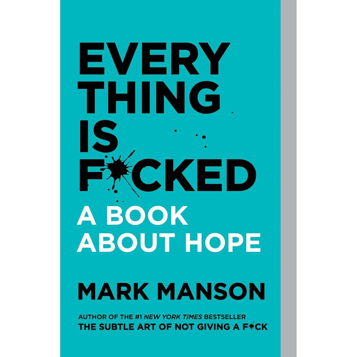 The Subtle Art of Not Giving a F*ck, Everything is F*cked, Atomic Habits 3 Books Set