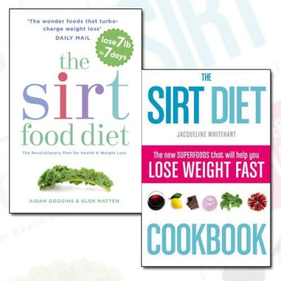 Sirtfood Diet Collection 2 Books Set - The Sirt Food Diet The Sirt Diet Cookbook
