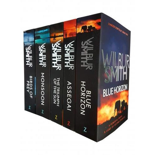 Wilbur Smith Courtney Series 5 Books Collection Set Books