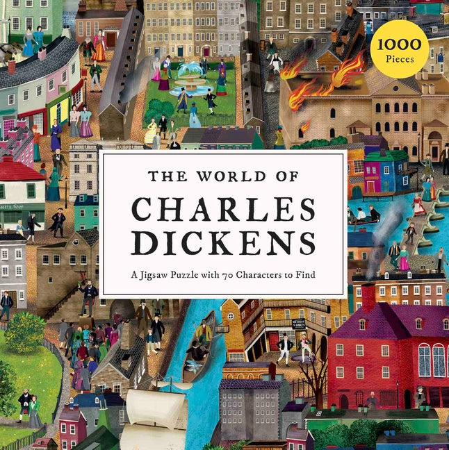 The World of Charles Dickens 1000 Piece Puzzle: A Jigsaw Puzzle with 70 Characters to Find: A Jigsaw Puzzle with 70 Characters to Find