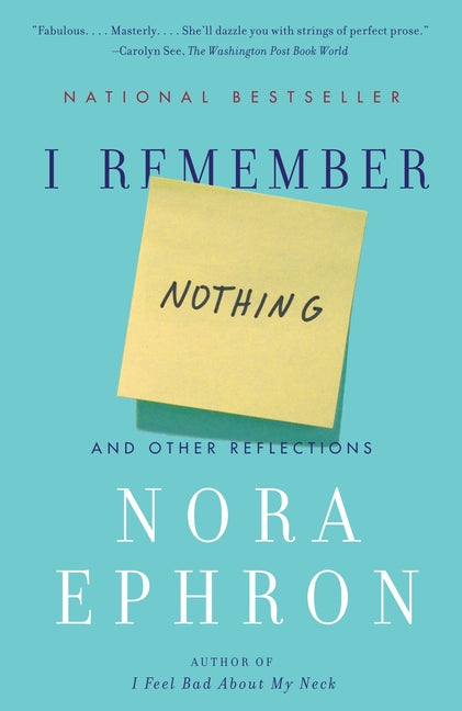I Remember Nothing: And Other Reflections: And Other Reflections
