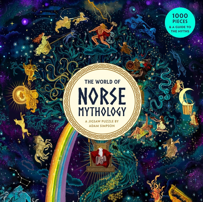 The World of Norse Mythology a 1000-Piece Jigsaw Puzzle: By Adam Simpson: By Adam Simpson