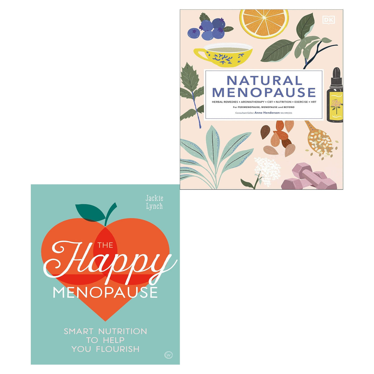 Natural Menopause(h), The Happy Menopause 2 Books Collection Set
