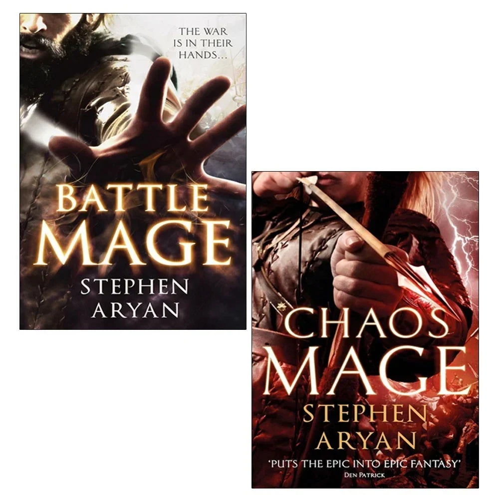 Age of Darkness 2 Books Collection Set by Stephen Aryan( Battlemage, Chaosmage)