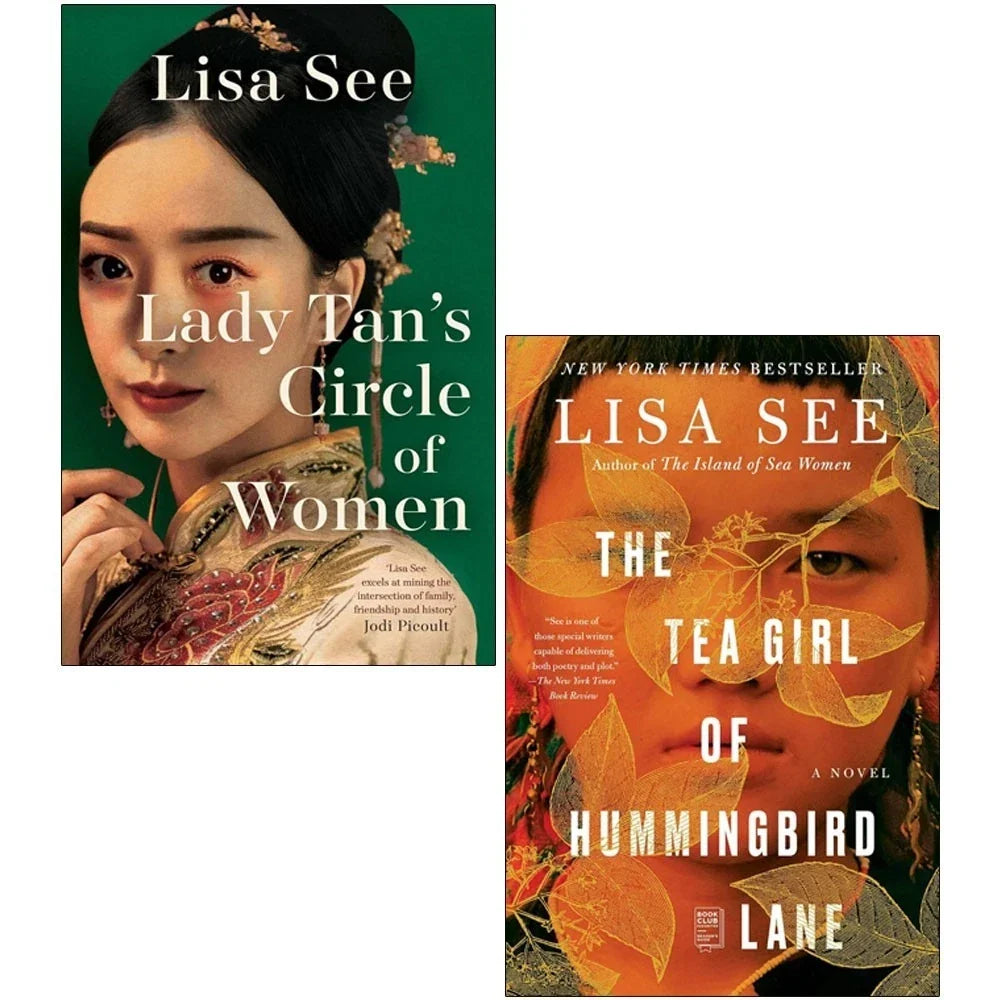 Lisa See Collection 2 Books Set(Lady Tan's Circle Of Women  & The Tea Girl of Hummingbird Lane)