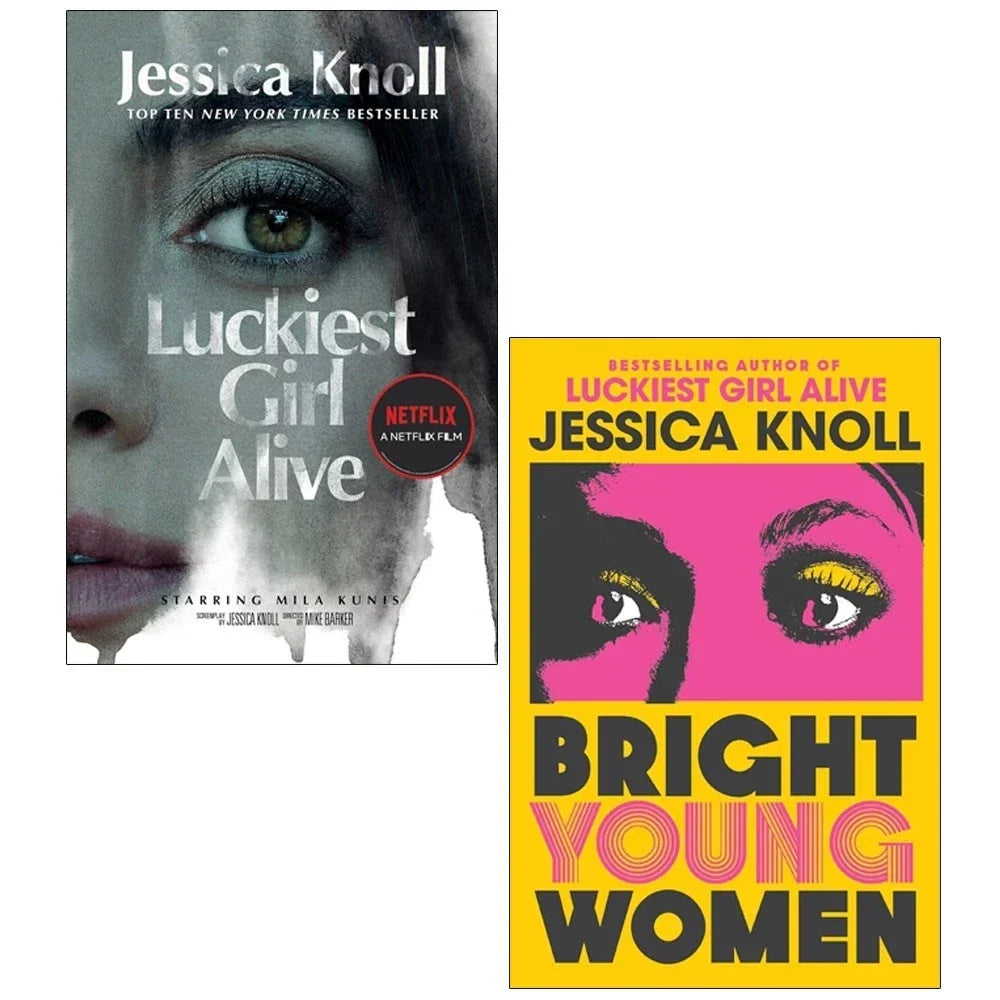 Jessica Knoll Collection 2 Books Set(Luckiest Girl Alive & Bright Young Women(HB))