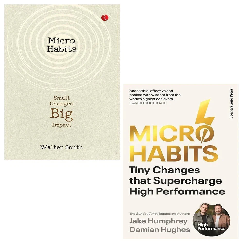 Micro-Habits Jake Humphrey, Micro Habits Walter Smith 2 Books  Collection Set