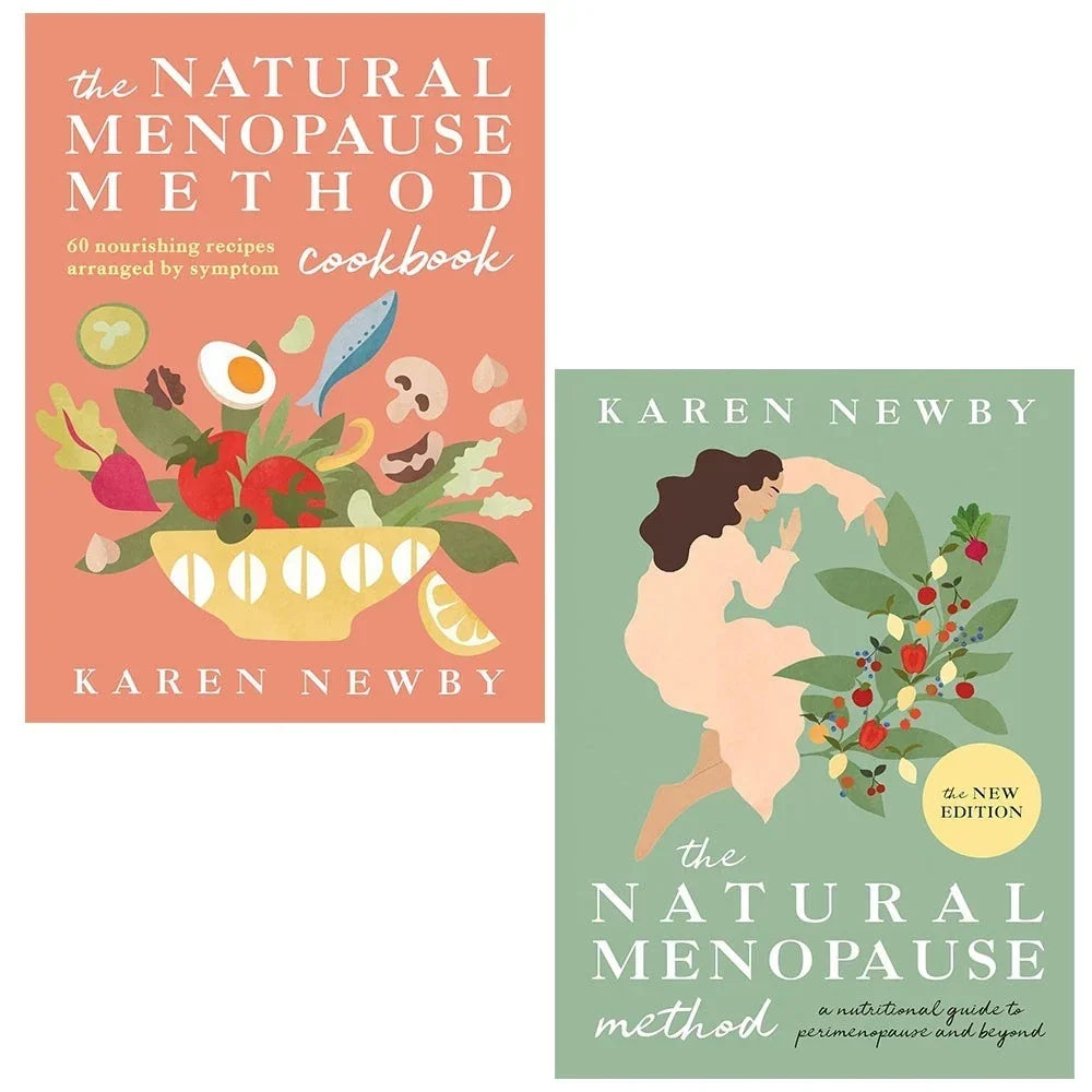 Karen Newby Collection 2 Books Set(The Natural Menopause Method Cookbook & The Natural Menopause Method)