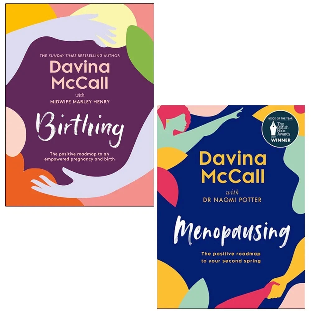 Birthing, Menopausing 2 Books Collection Set By Davina McCall