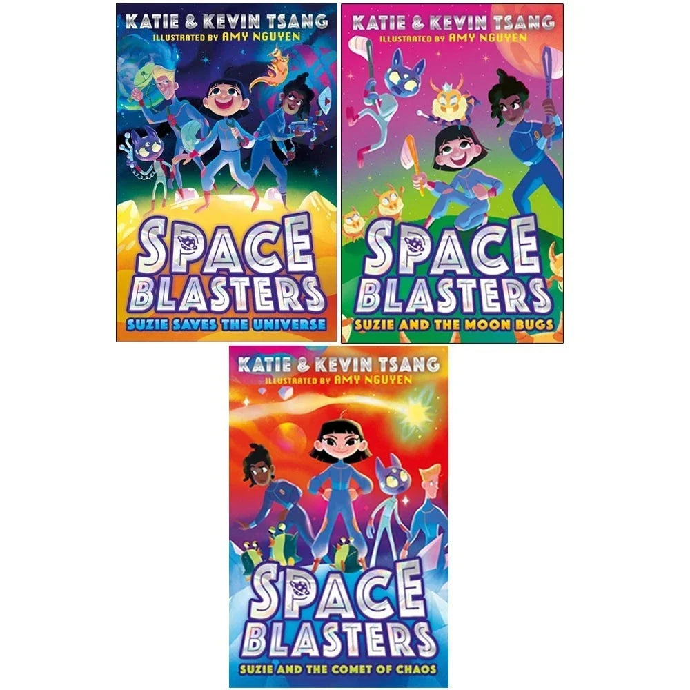 Fairytale Ninjas Series 3 Books Collection Set by Paula Harrison (The Glass Slipper Academy, The Magic Crown, Two and a Half Wishes)