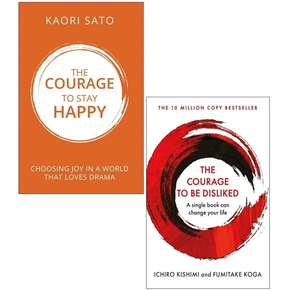 Courage To Stay Happy,Courage To Be Different Eden Locke 2 Books Collection Set