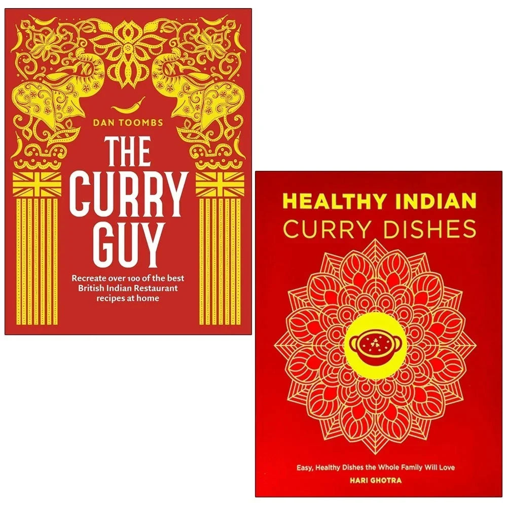The Curry Guy by  Dan Toombs ,Healthy Indian Curry by  Hari Ghotra 2 Books Collection Set