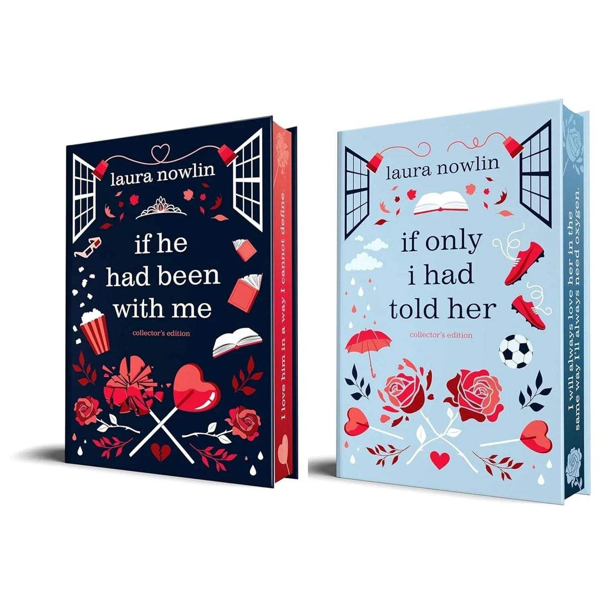 Laura Nowlin Collection 2 Books Collector's Edition Set(If He Had Been with Me & If Only I Had Told Her )