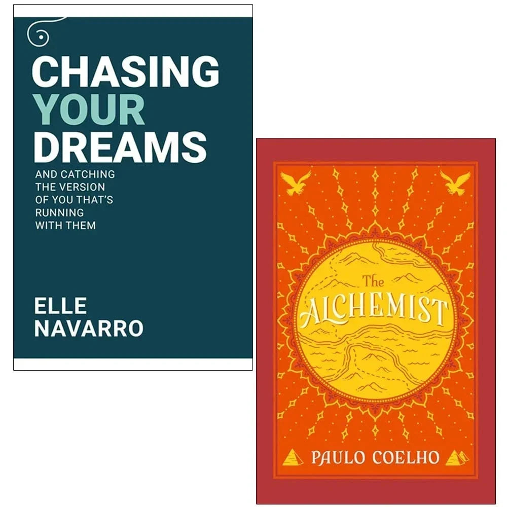 Chasing Your Dreams By Elle Navarro, THE ALCHEMIST By Paulo Coelho 2 Books Collection Set