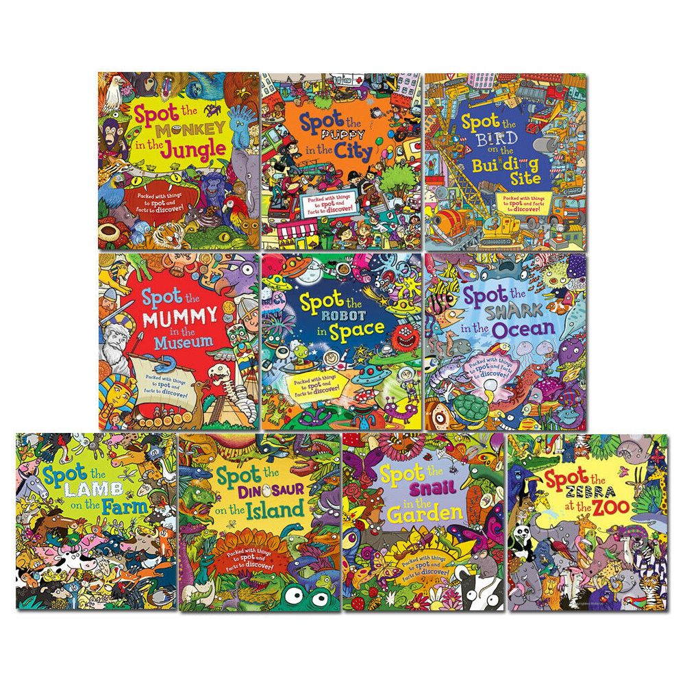 Spot Facts To Discover 10 Picture Books Children Collection By Alexandra Koken