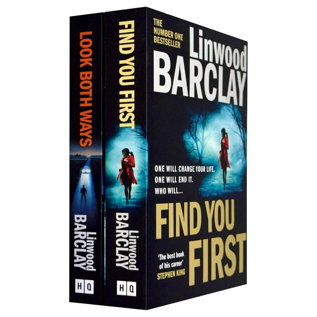 Linwood Barclay 2 Books Collection Set (Look Both Ways & Find You First)